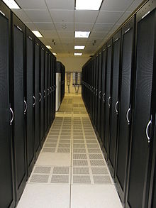 Industrial Data Center - Cabinet Aisle